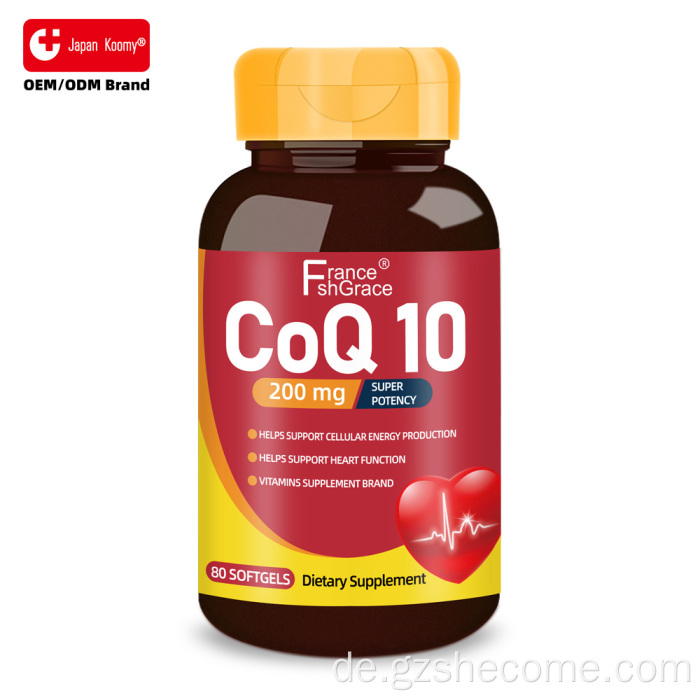 Shecome Coq10 Softgels unterstützen die Herzgesundheit